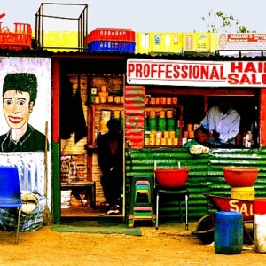 Jürgen Schadeberg, Professional Hairsalon, Soweto 2001