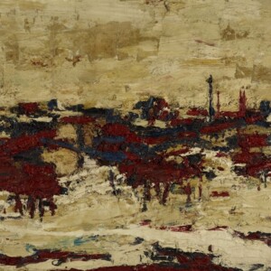 Frank Auerbach, Primrose Hill Summer Sunshine, 1964. Arts Council Collection Southbank Centre Frank Auerbach courtesy Marlborough Fine Art.