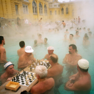 HUNGARY. Budapest. Szechenyi thermal baths. 1997. © Martin Parr / Magnum Photos. All rights reserved