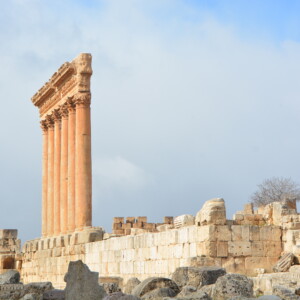 Tempel des Jupiter Heliopolitanus, Baalbek. Foto und ©: Annewies van den Hoeck, 2020