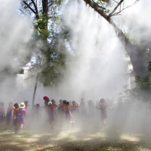 Fujiko Nakaya, Maldives Fog. Courtesy of The Japan Foundation