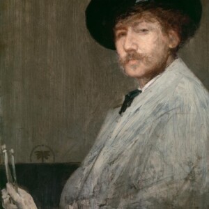 James McNeill Whistler. Arrangement in Grey (Portrait of the Painter). Van Gogh Museum
